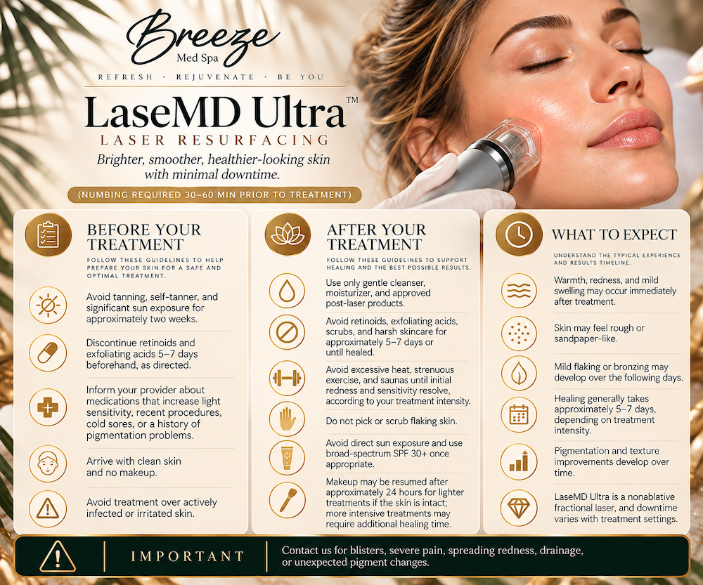 LaseMD Ultra laser resurfacing
